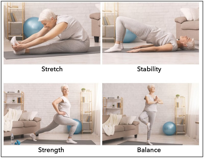 Physical therapy sample exercises